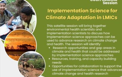 CUGH Satellite Session Implementation Science for Climate Adaptation in LMICs